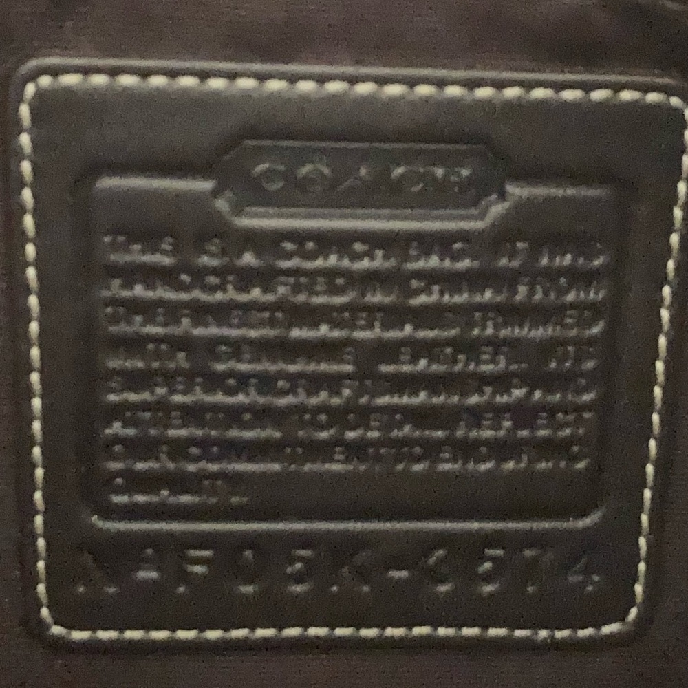 Vintage signature soho Coach No.F05K-3574 convertible shoulder  Bag - Picture 9 of 14